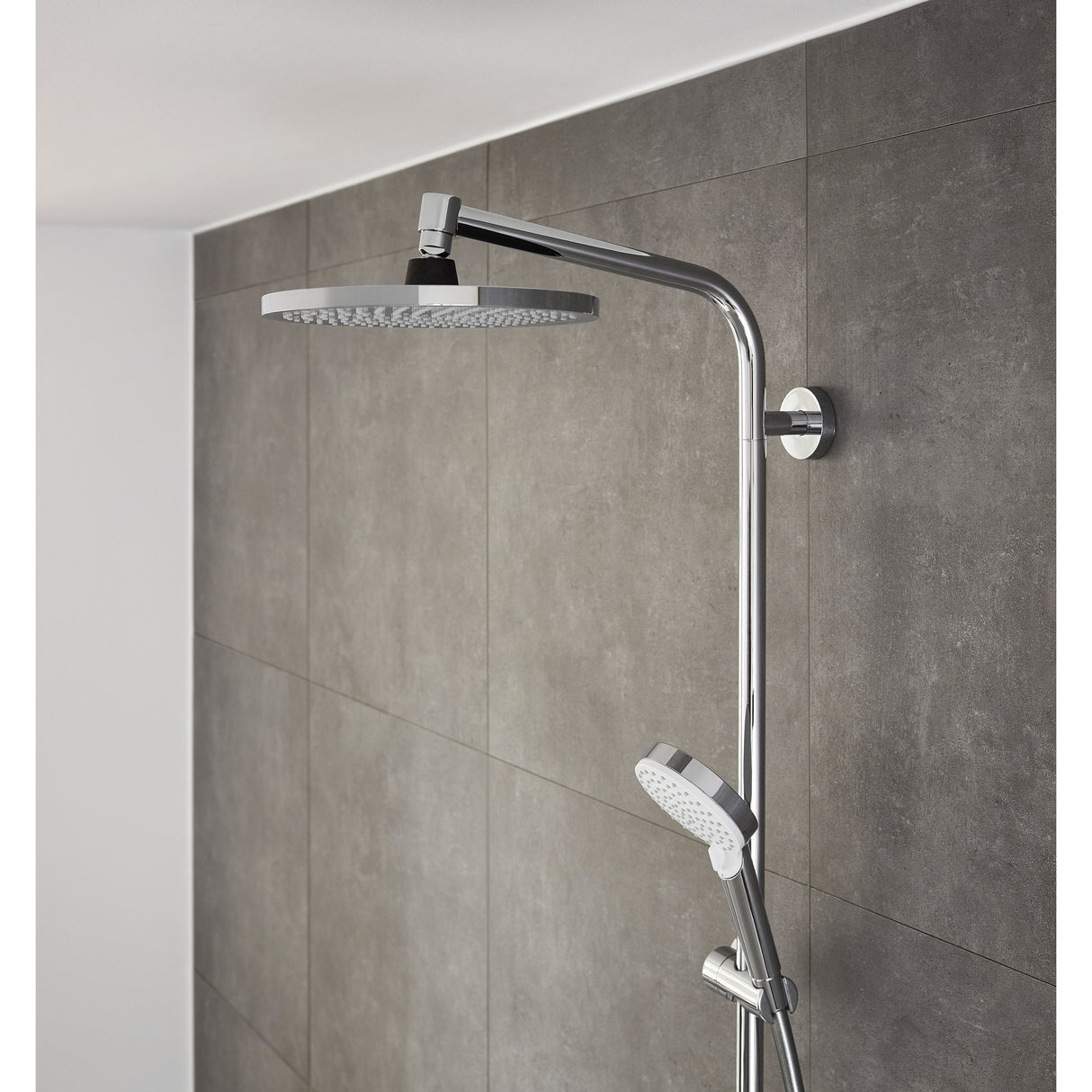 HANSGROHE Colonne de douche 240 1 jet Crometta EcoSmart avec mitigeur thermostatique 27268000