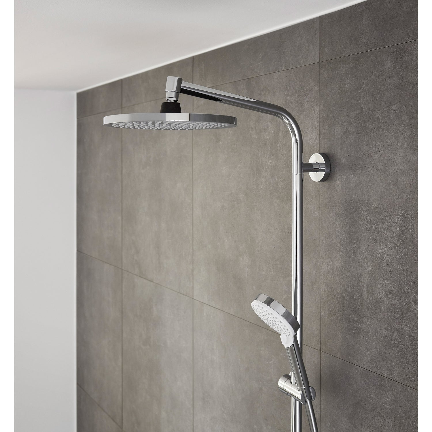 HANSGROHE Colonne de douche 240 1 jet Crometta EcoSmart avec mitigeur thermostatique 27268000