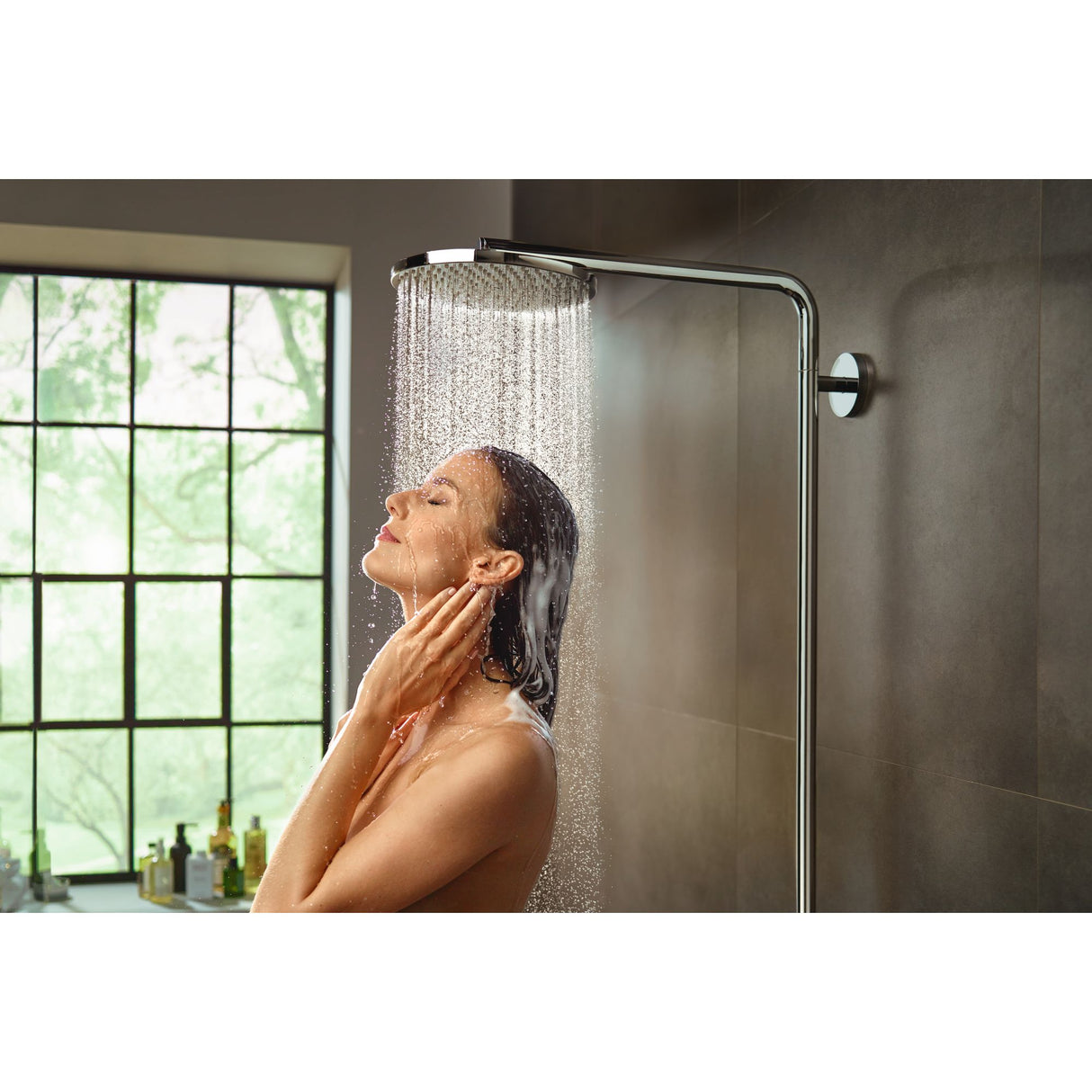 HANSGROHE Colonne de douche 240 1 jet Raindance Select S avec mitigeur thermostatique 27633000