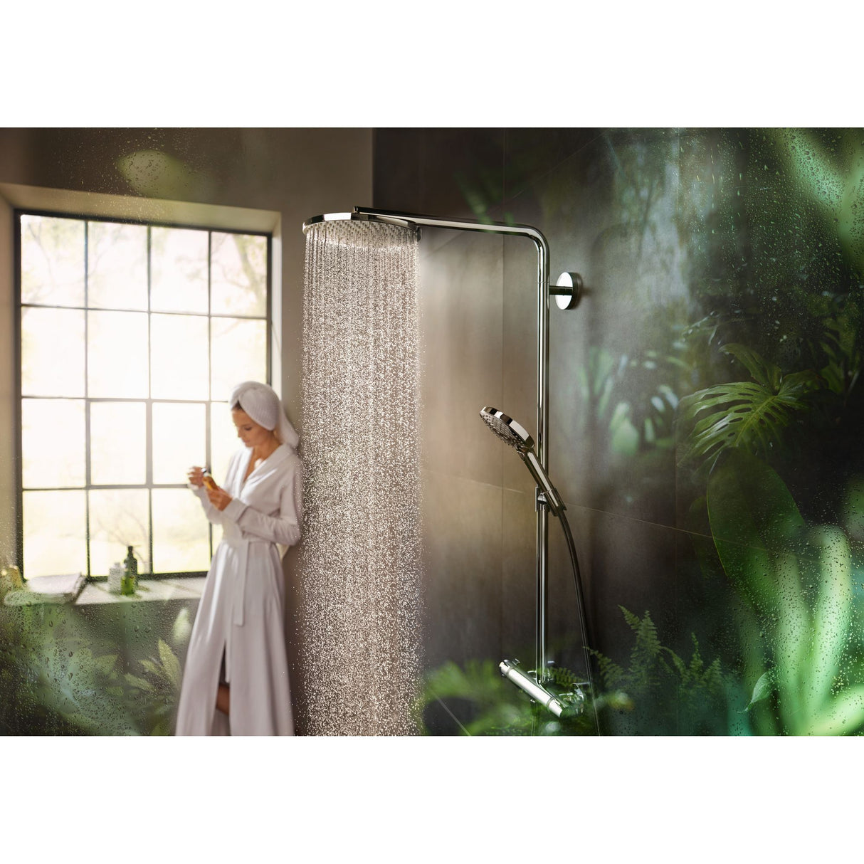 HANSGROHE Colonne de douche 240 1 jet Raindance Select S avec mitigeur thermostatique 27633000