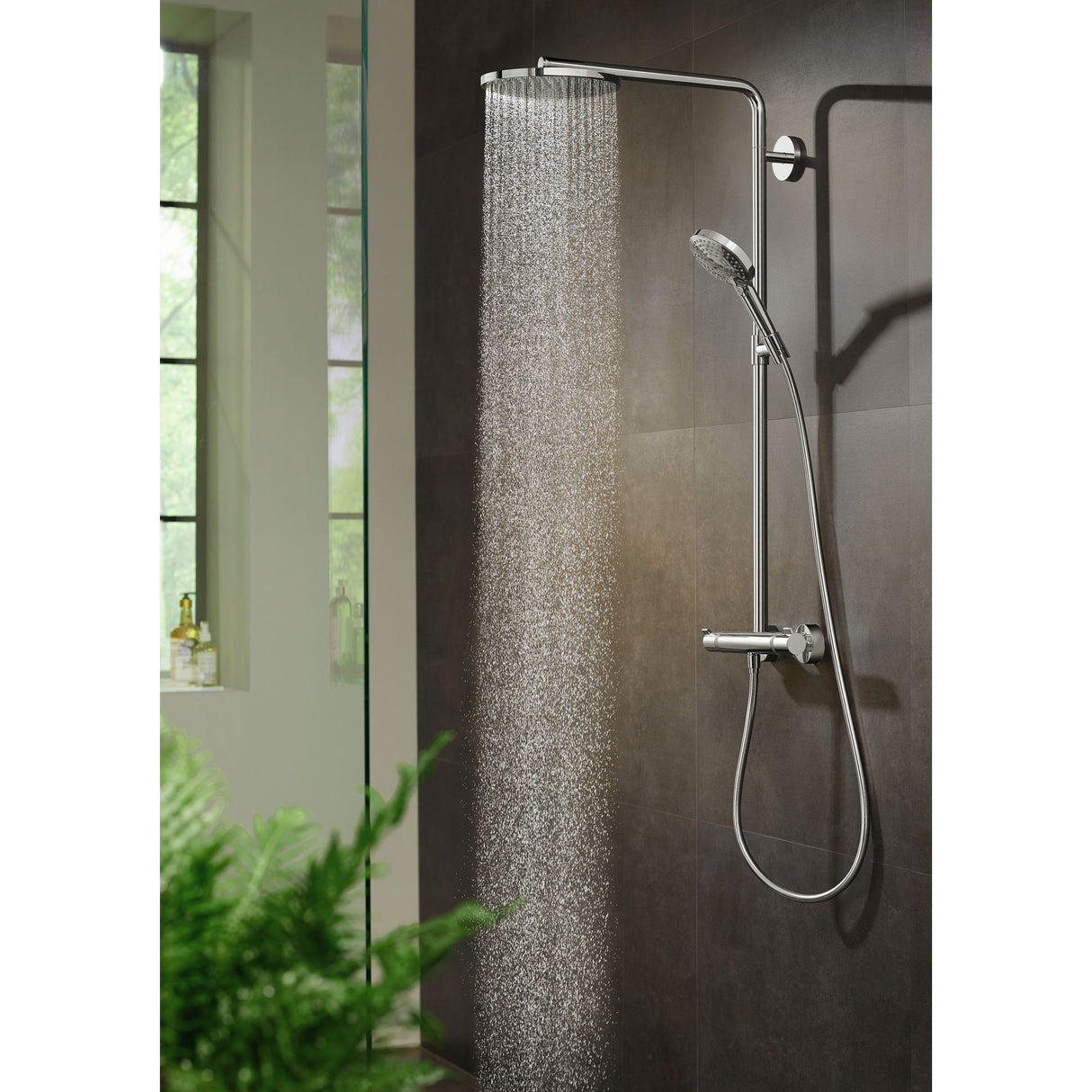 HANSGROHE Colonne de douche 240 1 jet Raindance Select S avec mitigeur thermostatique 27633000