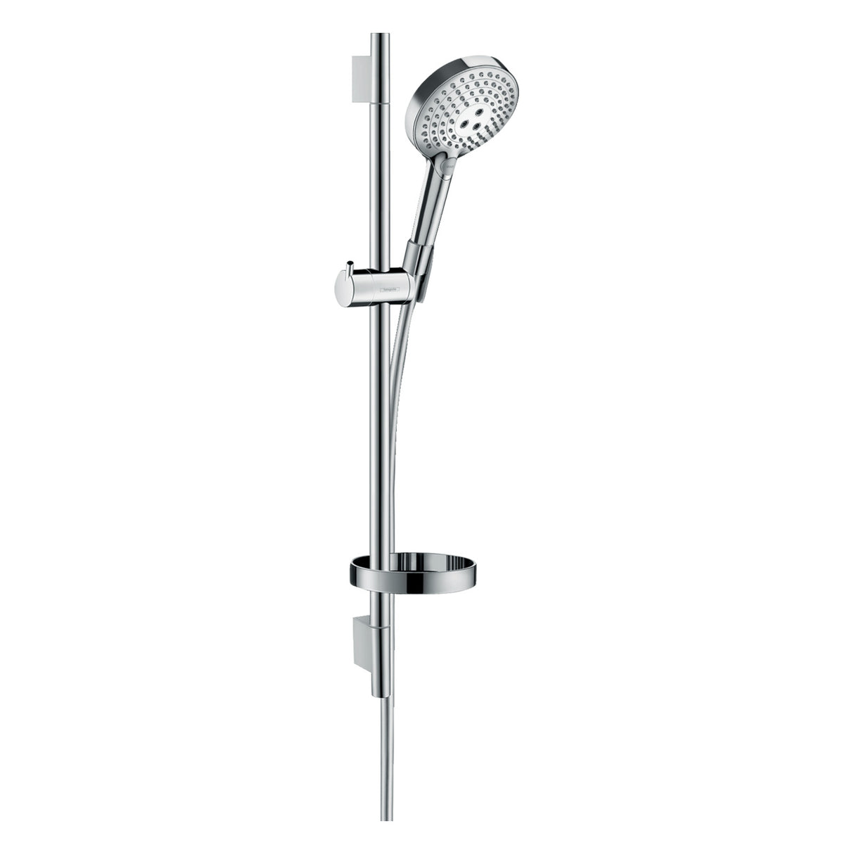 HANSGROHE Set de douche 120 3 jets Raindance Select S PowderRain avec barre Unica'S Puro, flexible et porte-savon 27654000