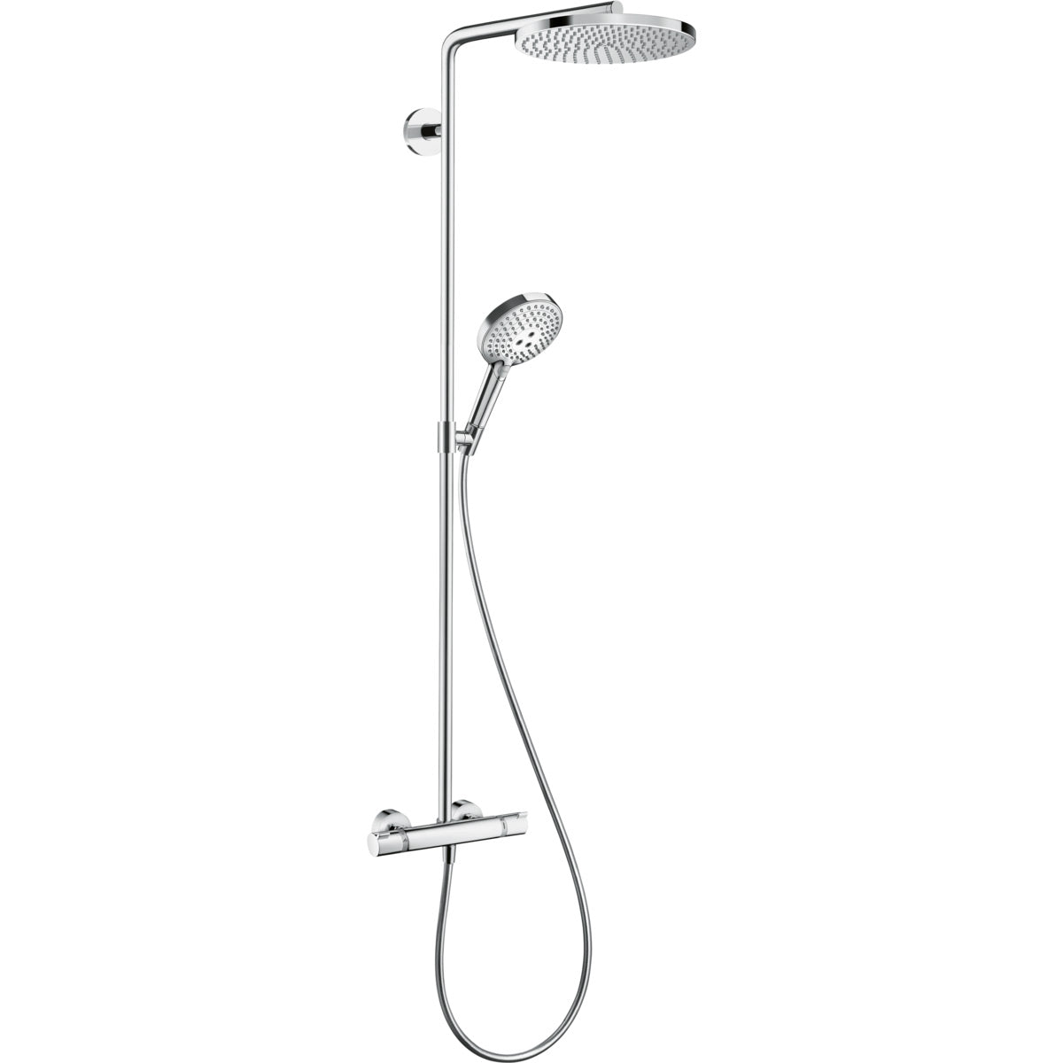 HANSGROHE Colonne de douche 240 1 jet Raindance Select S PowderRain avec mitigeur thermostatique 27633000