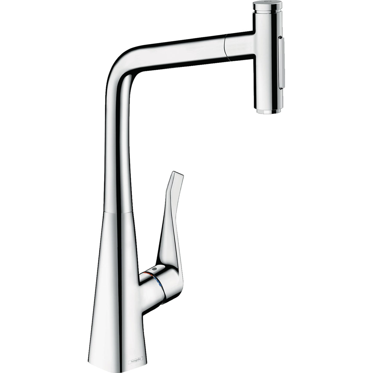 HANSGROHE Mitigeur de cuisine 320 2 jets Metris Select M71 avec douchette extractible 73820000