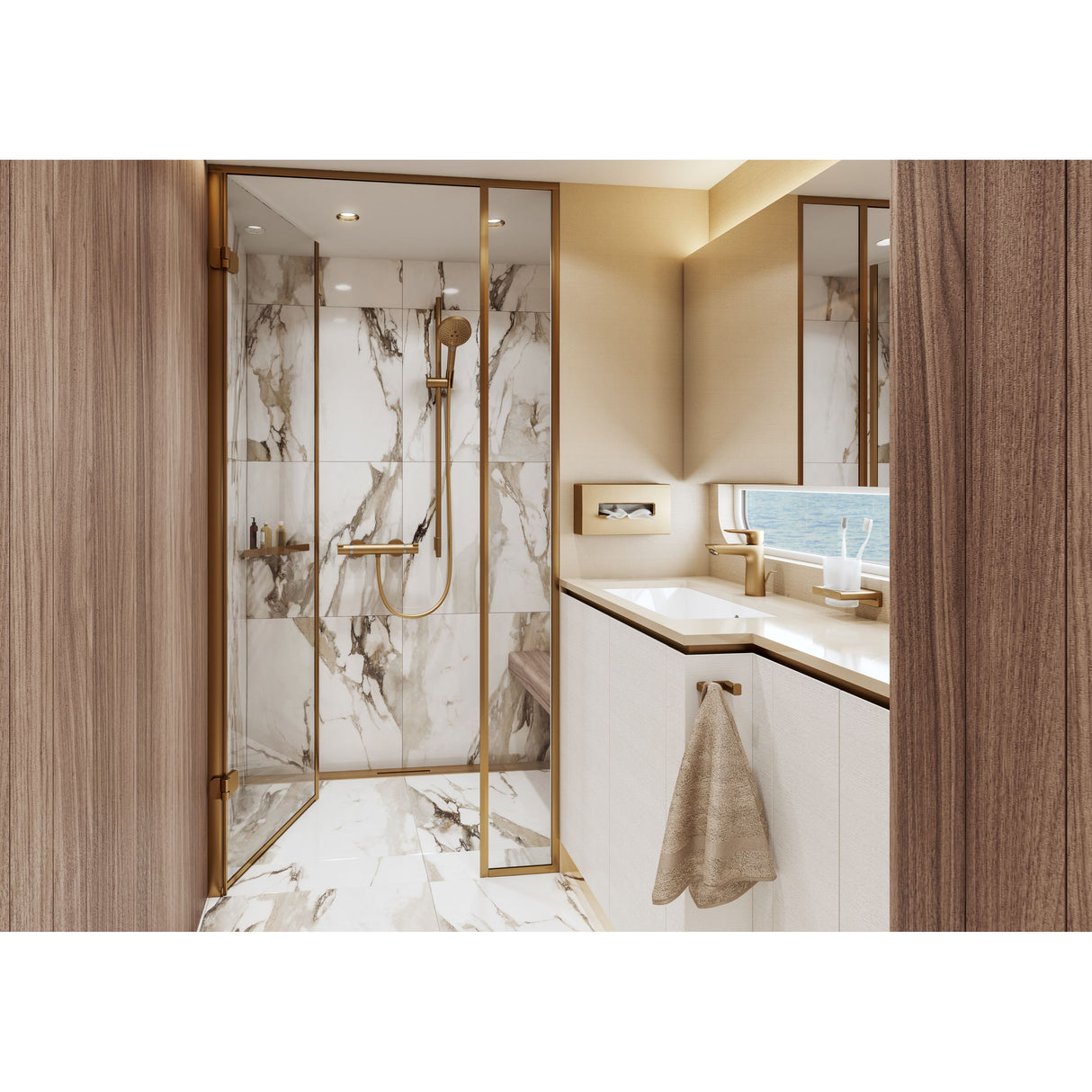 HANSGROHE Tablette d'angle AddStoris