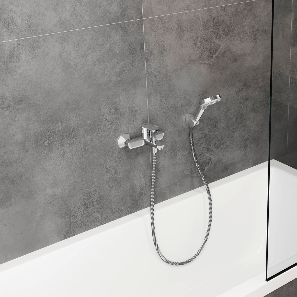 HANSGROHE Mitigeur de bain-douche mural Vernis Blend