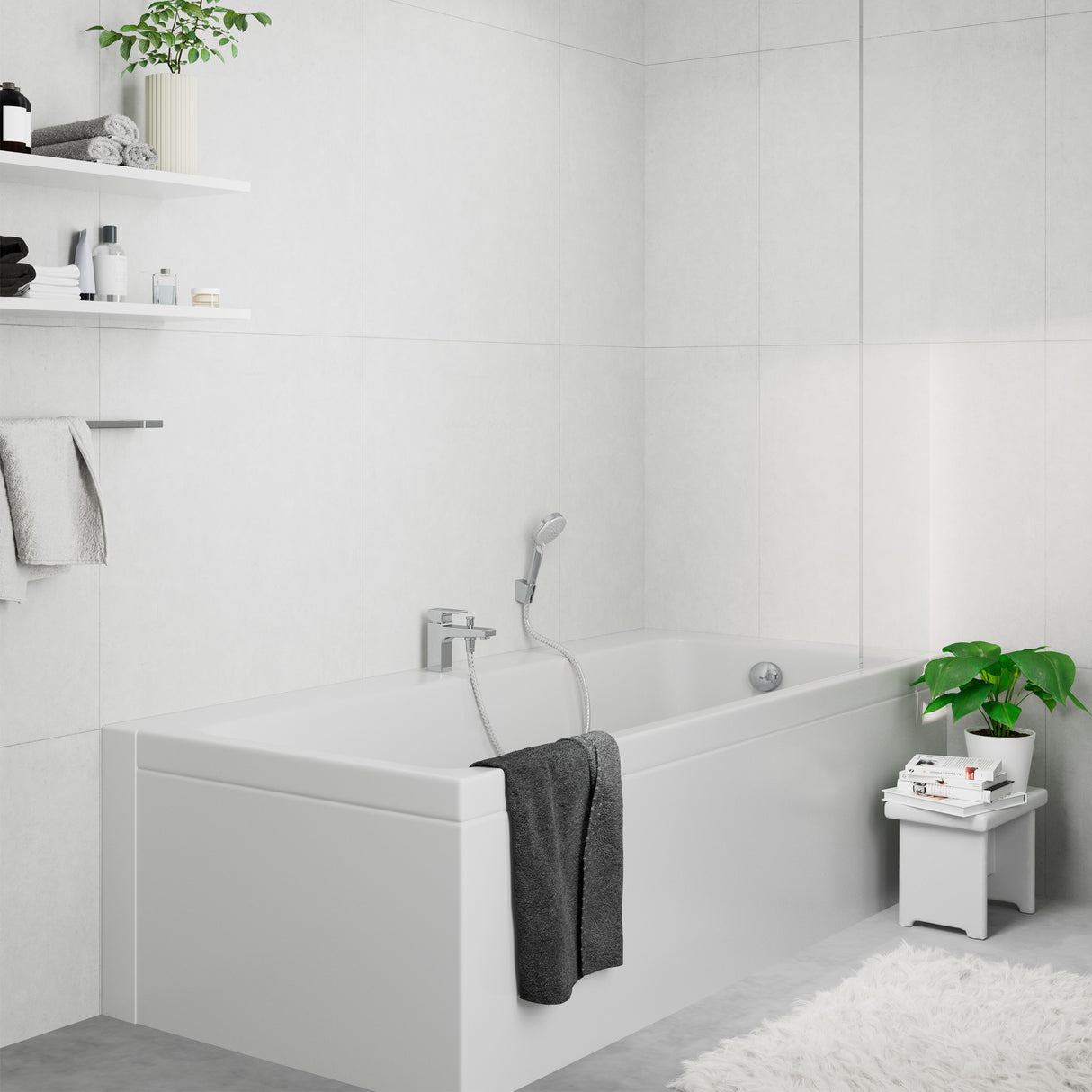 HANSGROHE Mitigeur de bain-douche monotrou Vernis Shape 71463000