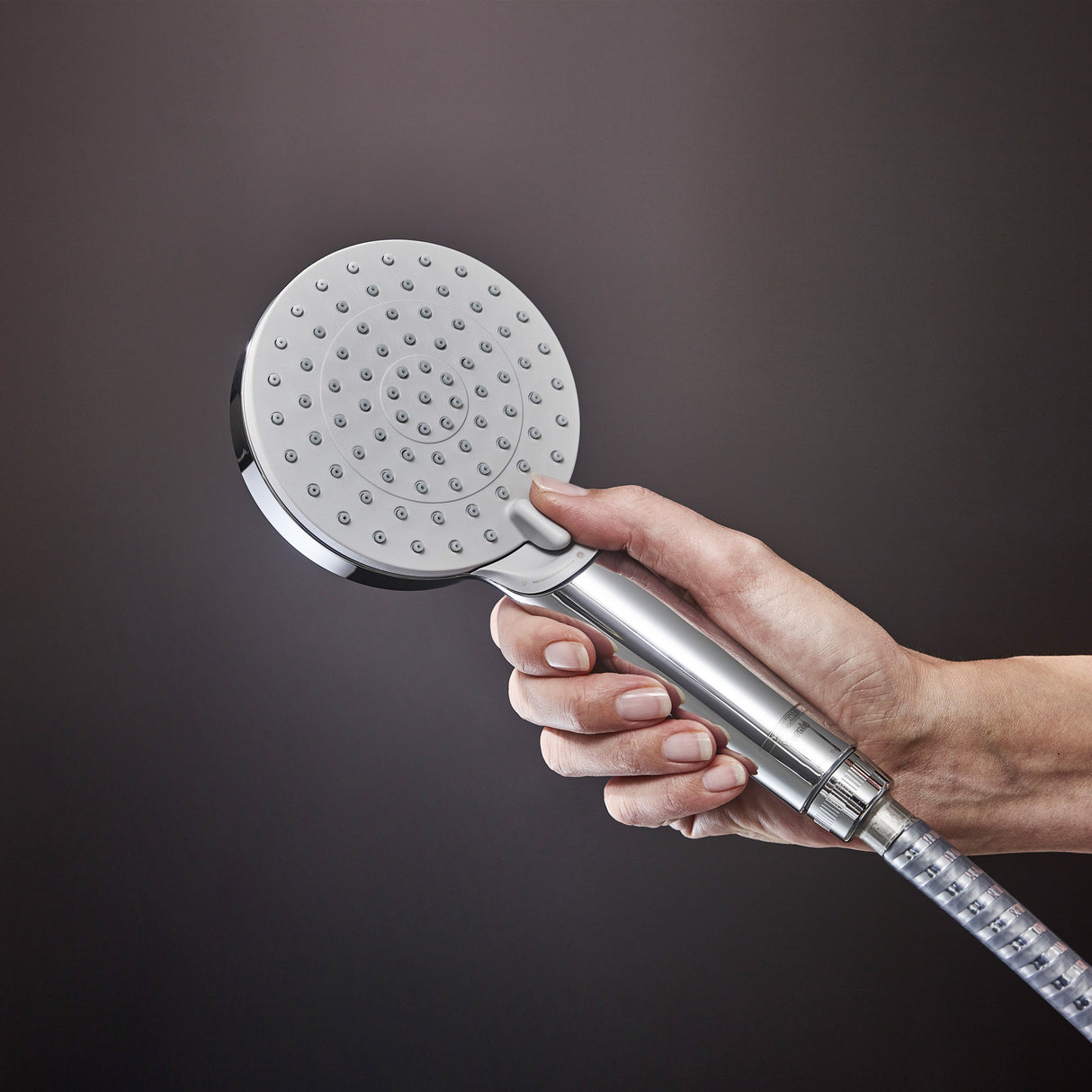 HANSGROHE Colonne de douche 230 1 jet EcoSmart avec mitigeur thermostatique de douche Vernis Shape 26097000