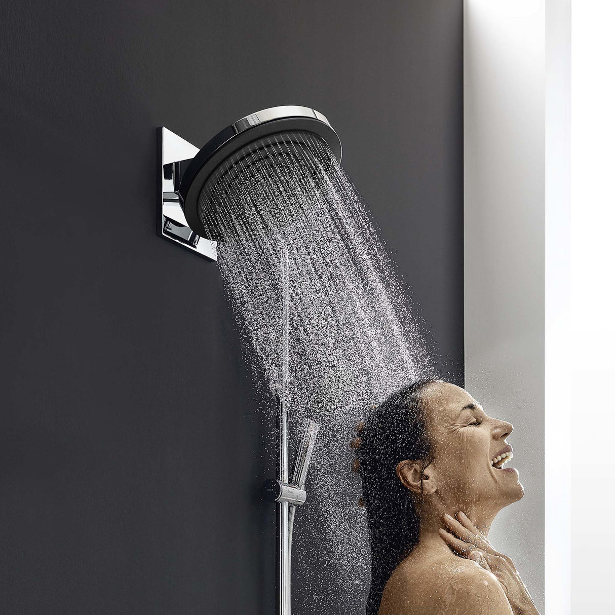 HANSGROHE Bras mural pour douche de tête Pulsify chromé 24149000