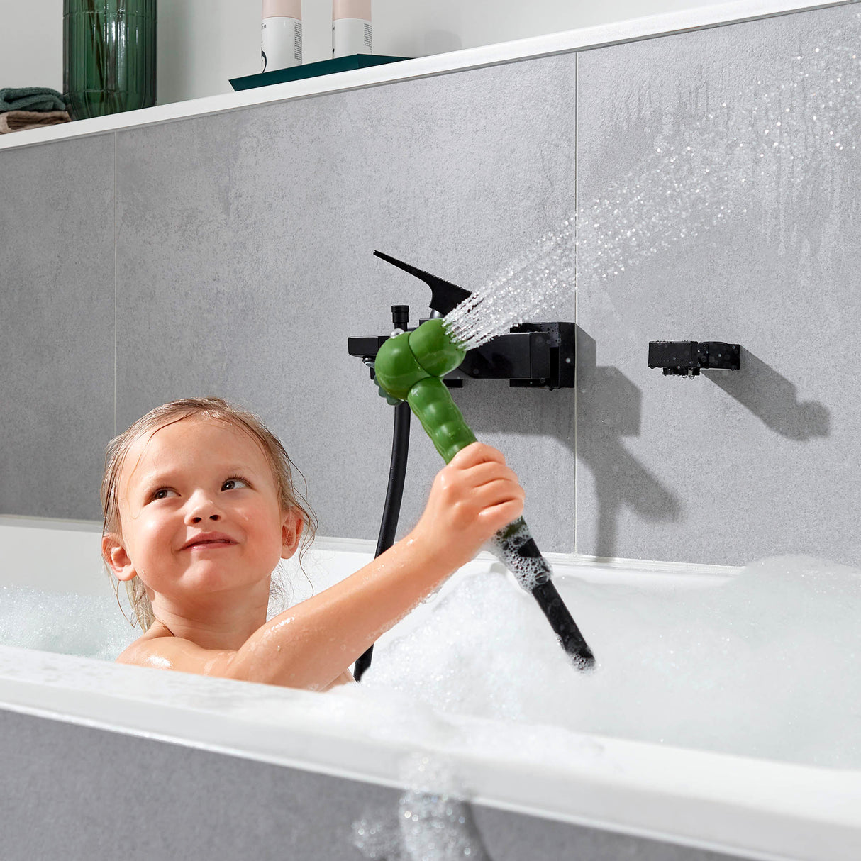 HANSGROHE Douchette à main enfant 2 jets Jocolino Crocodile 28788570