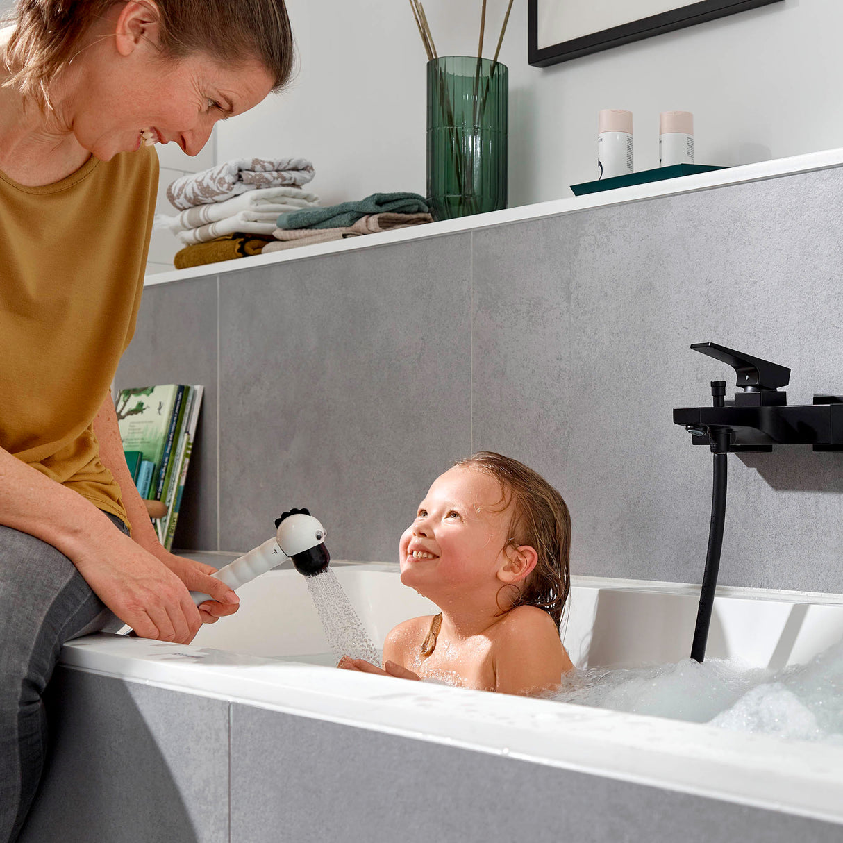HANSGROHE Douchette à main enfant 2 jets Jocolino Zèbre 28787640