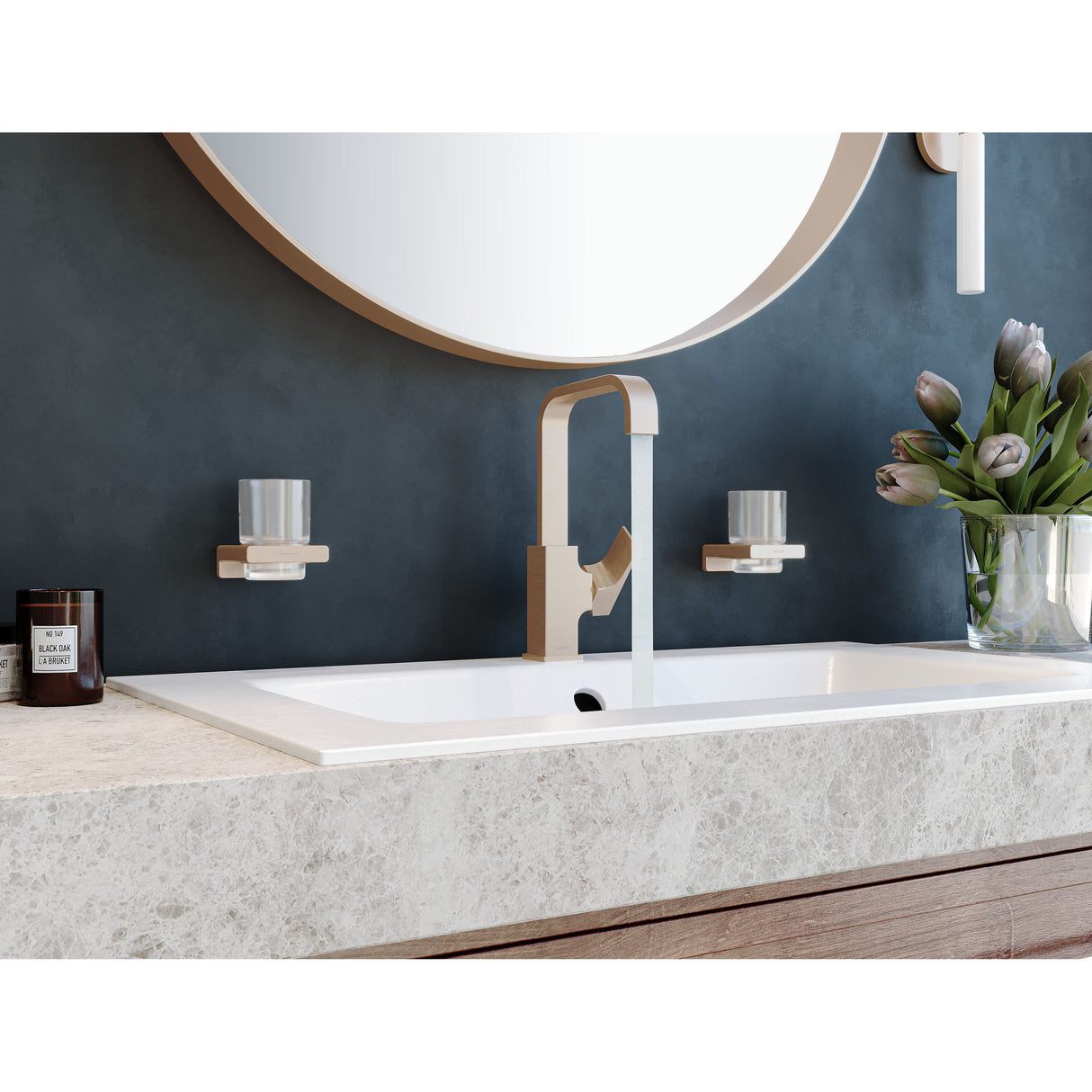 HANSGROHE Porte-verre série AddStoris