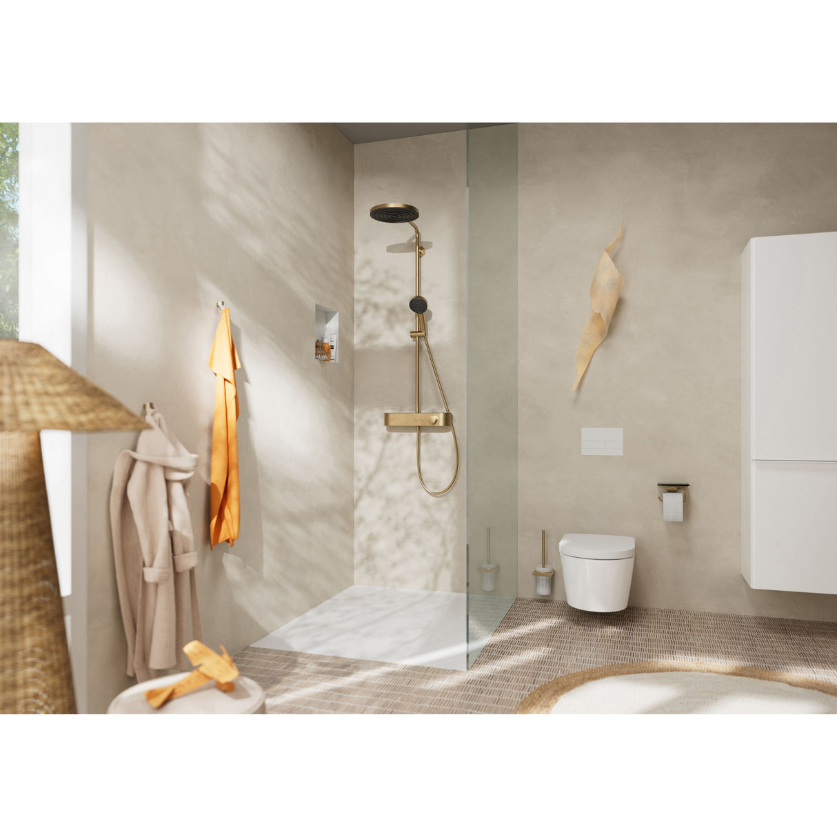 HANSGROHE Porte brose WC mural HANSGROHE AddStoris
