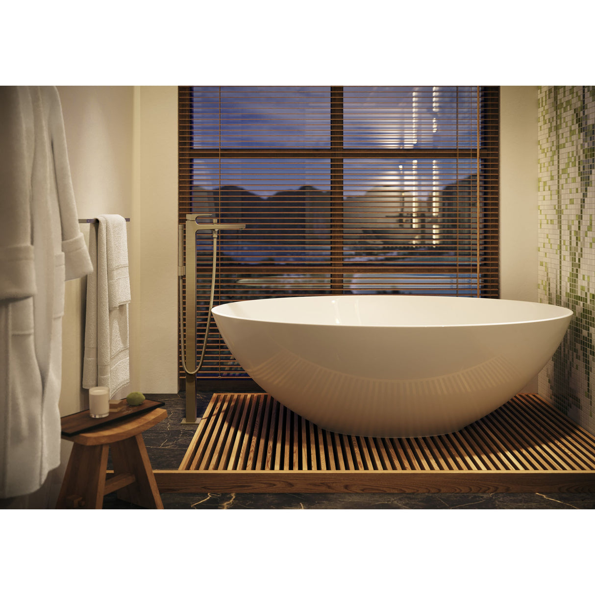 HANSGROHE Porte serviette 648mm AddStoris