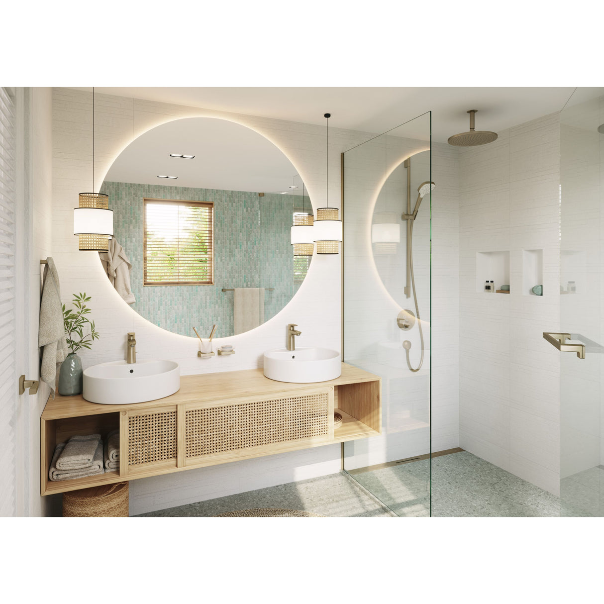 HANSGROHE Porte serviette 648mm AddStoris