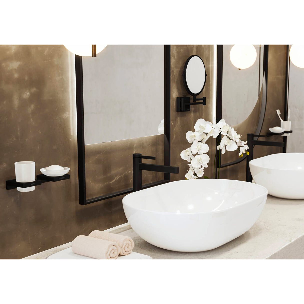 HANSGROHE Miroir de rasage AddStoris 41791670