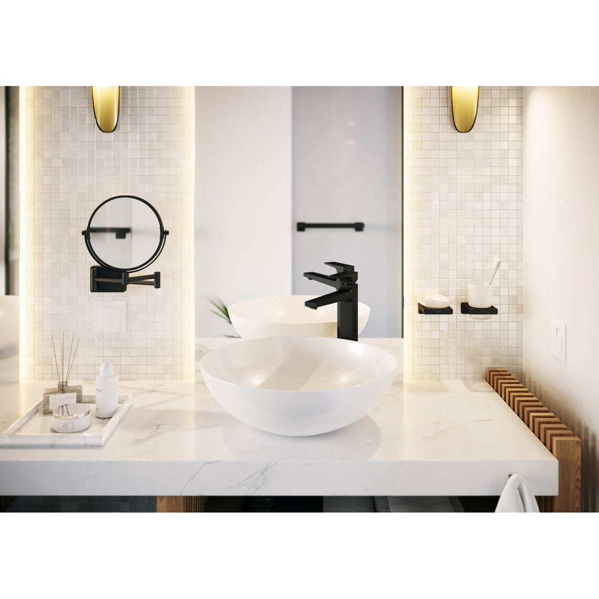 HANSGROHE Miroir de rasage AddStoris 41791670