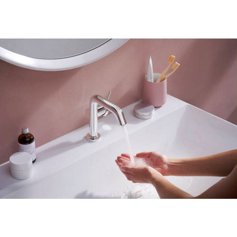 HANSGROHE Mitigeur de lavabo 110 Tecturis S Fine Coolstart avec vidage push-open