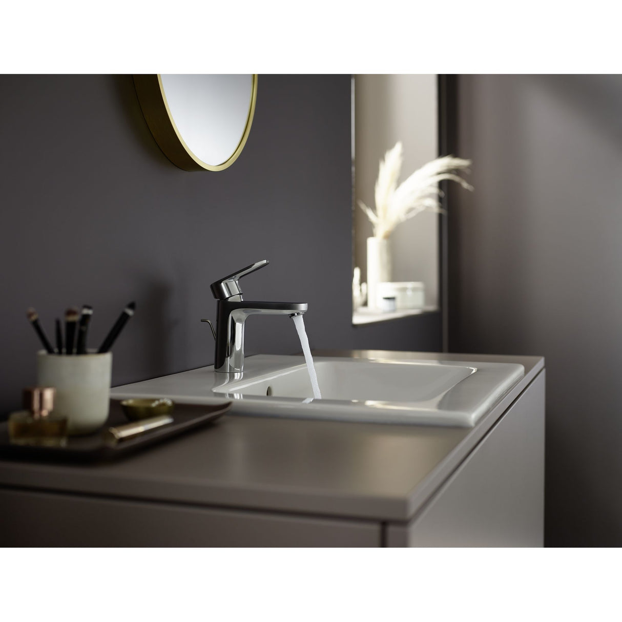 HANSGROHE Mitigeur de lavabo 100 Vernis Blend avec tirette et vidage 71559000