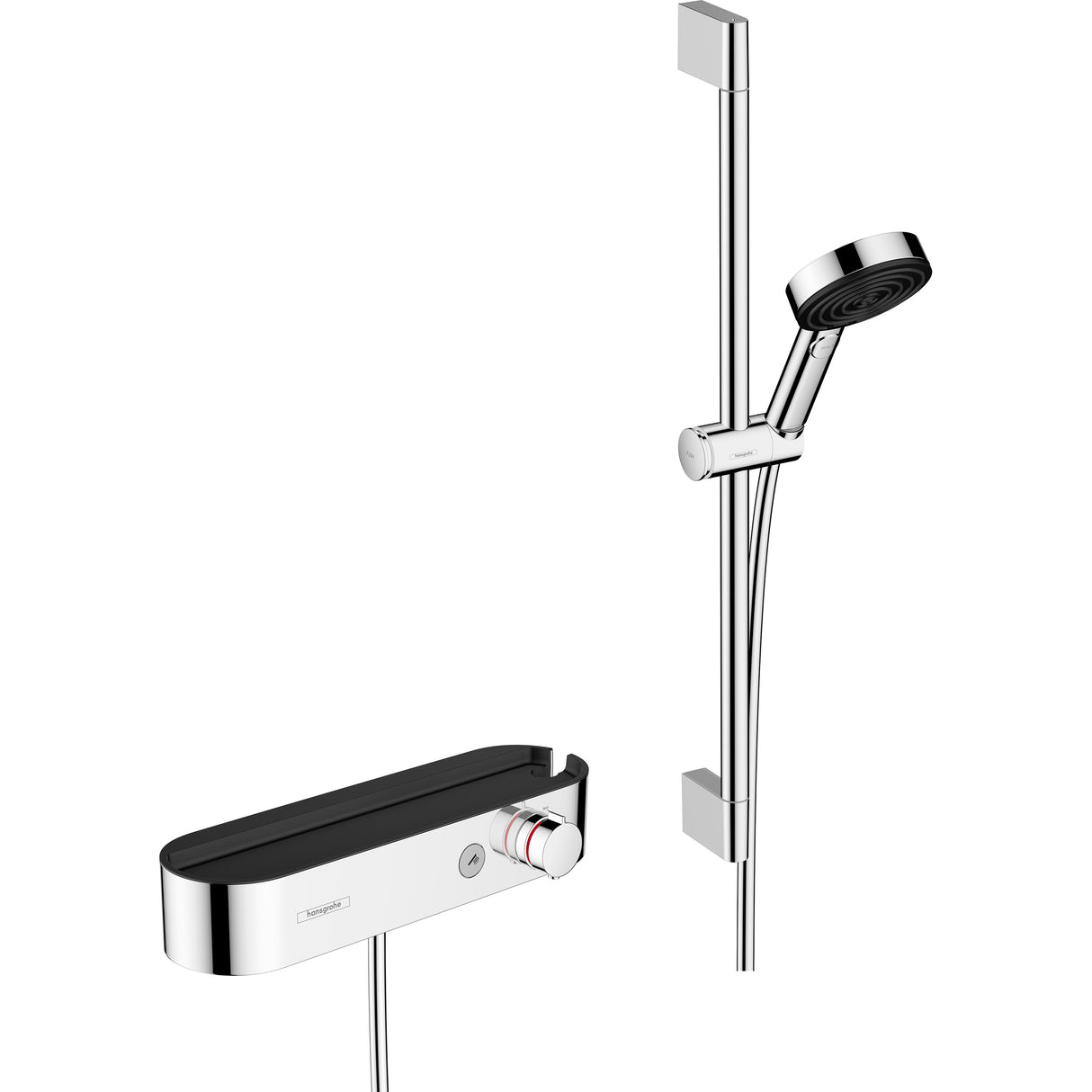 HANSGROHE Set de douche 105 3 jets Pulsify Select S avec barre ShowerTablet Select 400 et flexible 24260000
