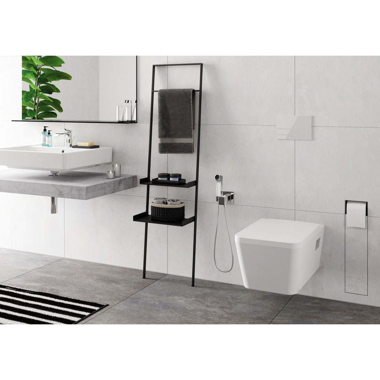 HANSGROHE Mitigeur de lavabo 80 Vivenis avec tirette et vidage 75010000