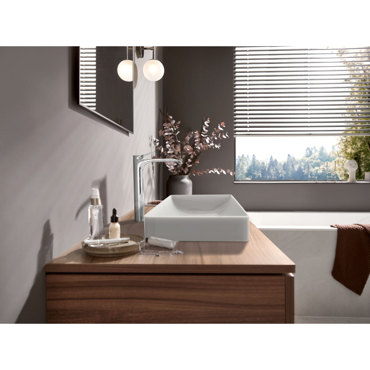 HANSGROHE Mitigeur de lavabo 250 Vivenis avec tirette et vidage 75040000