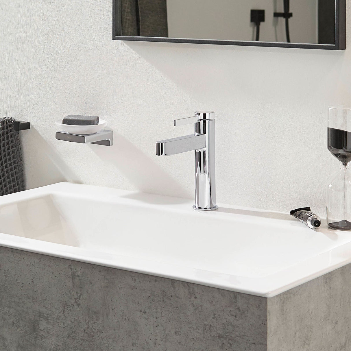 HANSGROHE Mitigeur de lavabo 110 Finoris CoolStart bonde Push-Open 76024000