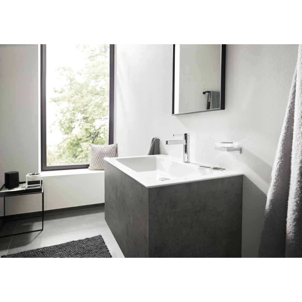 HANSGROHE Mitigeur de lavabo 110 Finoris CoolStart bonde Push-Open 76024000