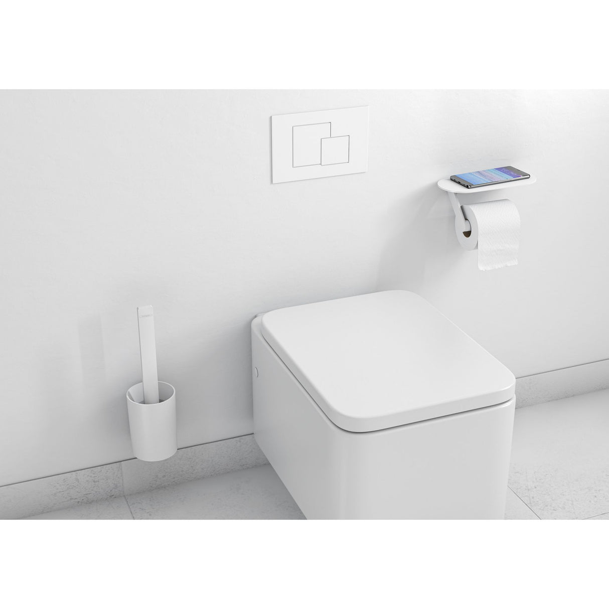 HANSGROHE Ensemble d'accessoires WallStoris pour les toilettes 27969700