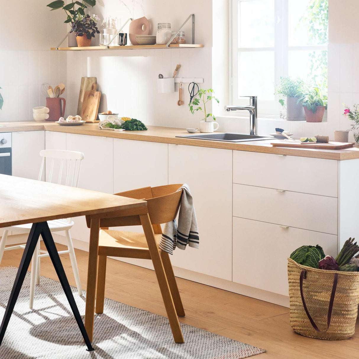 HANSGROHE Mitigeur de cuisine 160 2 jets Zesis M33 avec douchette extractible