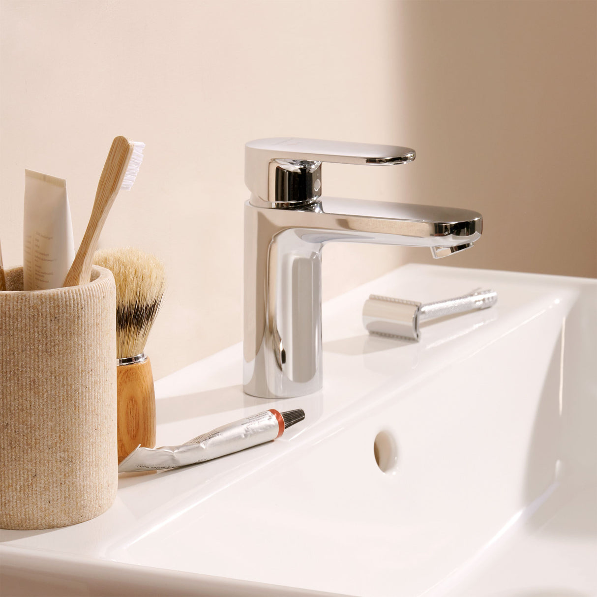 HANSGROHE Mitigeur de lavabo 100 Vernis Blend CoolStart avec vidage clic-clac 71589000