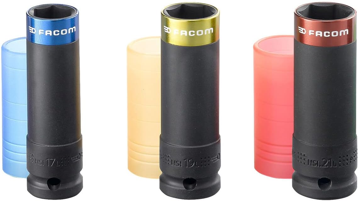 FACOM Coffret de douilles à chocs 1/2"  10à32mm NS.550BPB