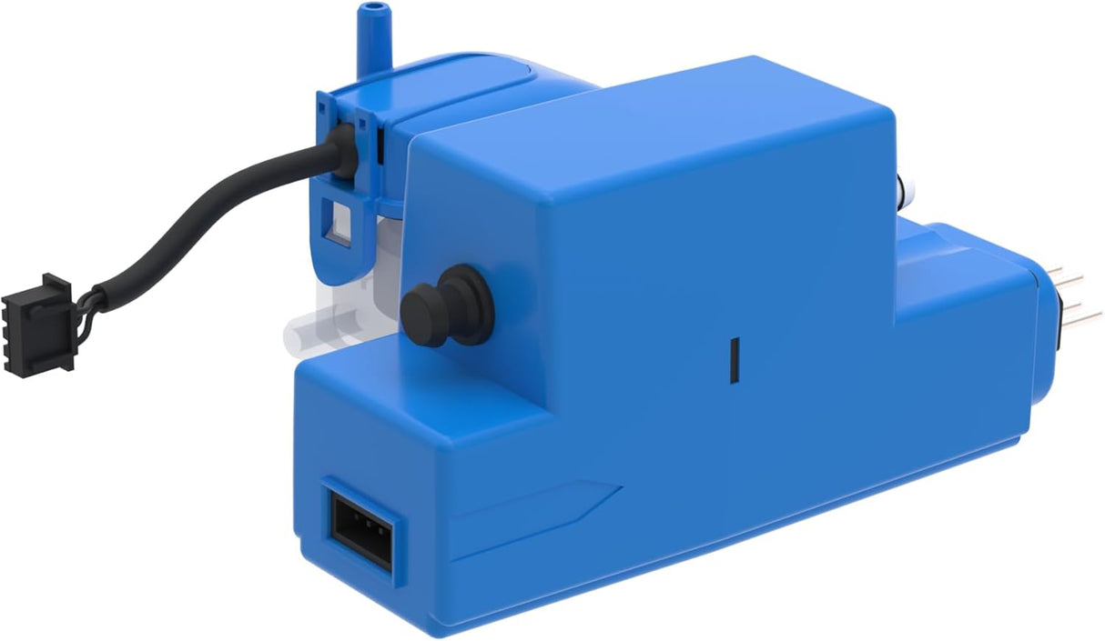 Pompe de relevage Sanicondens Clim Mini S de SFA pour condensats, compacte et efficace, affichée en gros plan.