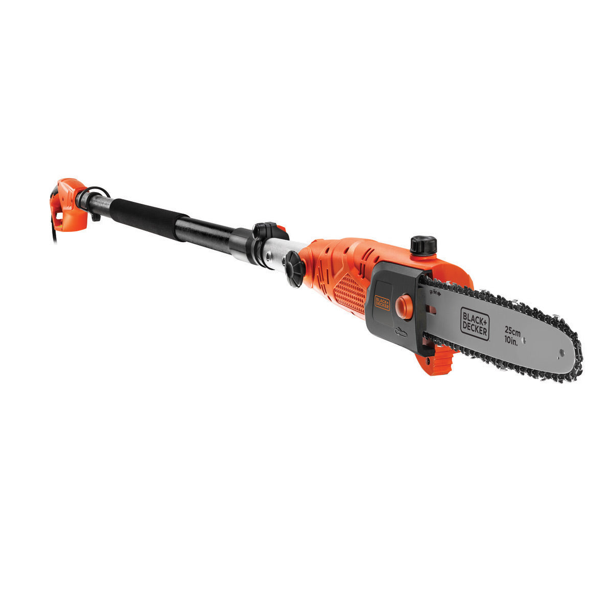 BLACK+DECKER Elagueur sur perche filaire 800W manche de 1,74m à 2,44m