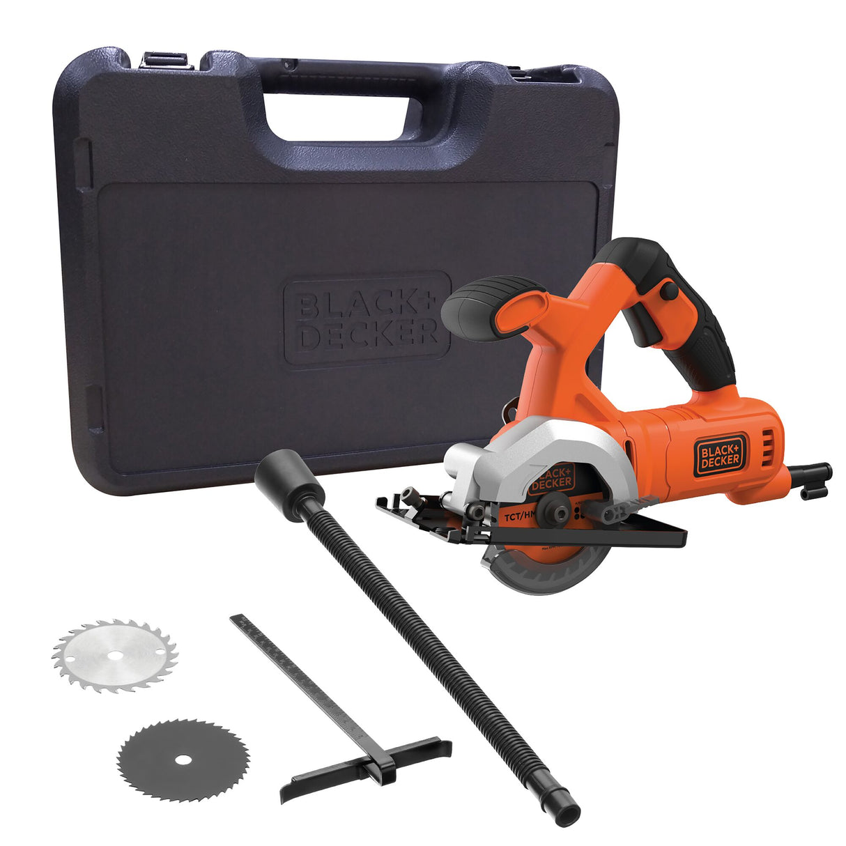 BLACK+DECKER Mini scie circulaire 85 mm filaire 400W - 3600 trs/mn BES510K-QS