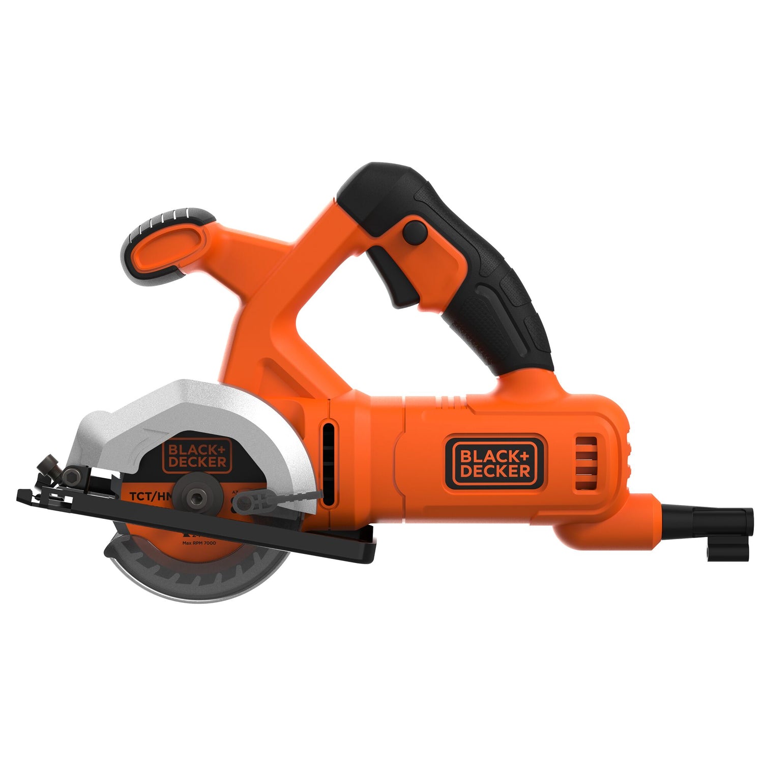 BLACK+DECKER Mini scie circulaire 85 mm filaire 400W - 3600 trs/mn BES510K-QS