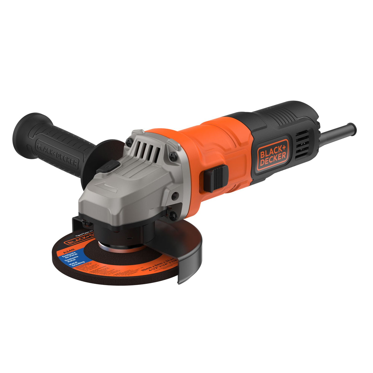 BLACK+DECKER Meuleuse d'angle filaire 710W 115mm BEG010-QS
