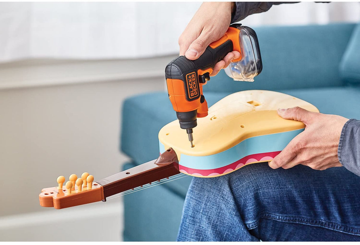 BLACK+DECKER Tournevis électrique 3.6V en coffret BDCSFS30C-QW