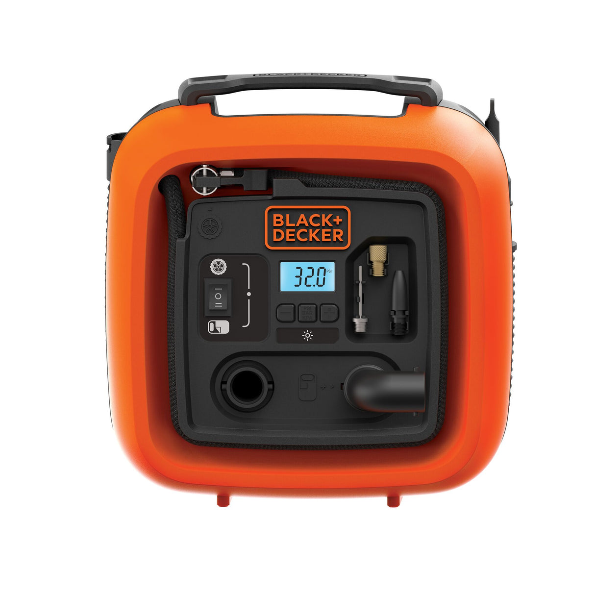 BLACK+DECKER Gonfleur-compresseur filaire - 11 bars 160 PSI BLACK+DECKER ASI400-XJ