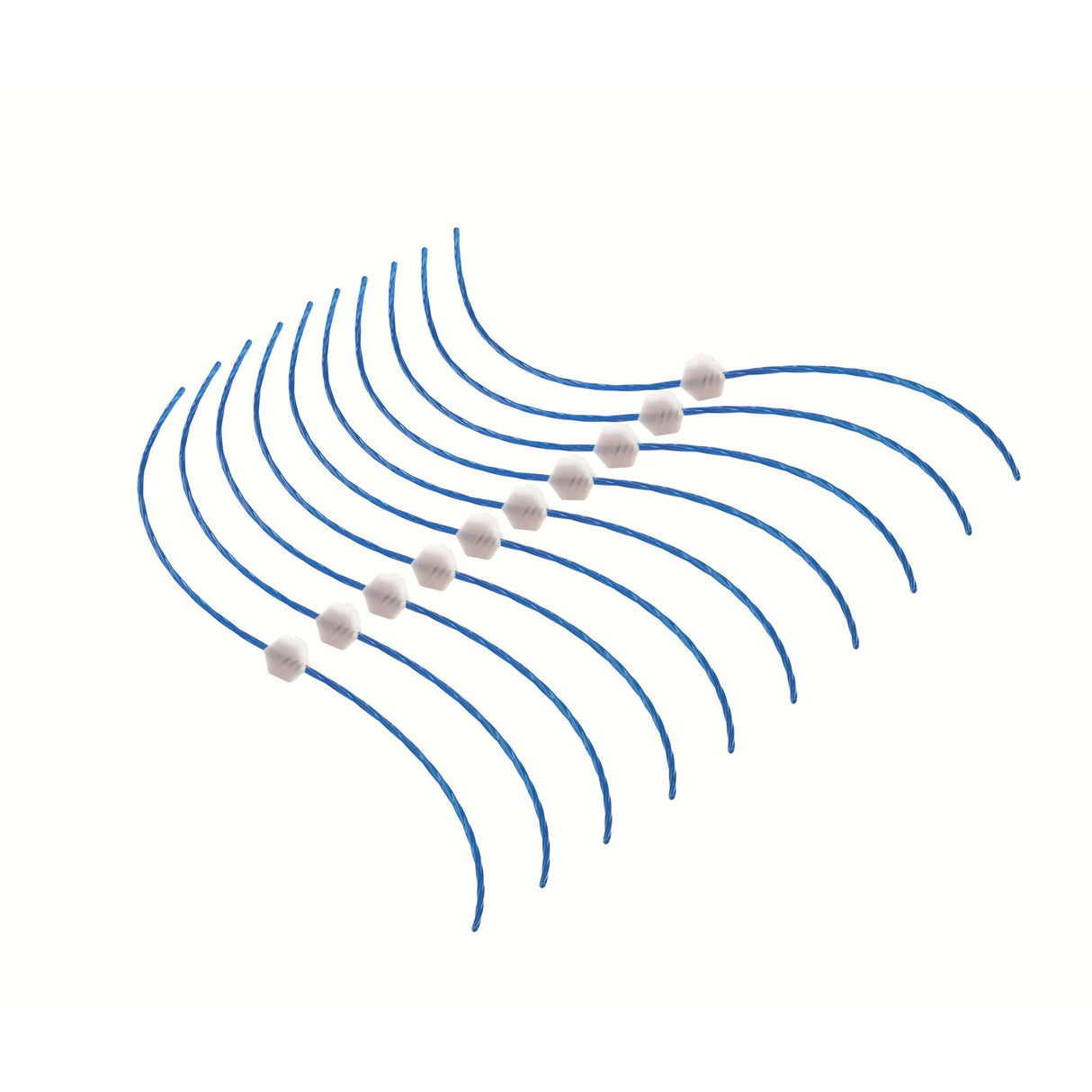 BLACK+DECKER Lot de 10 fils torsadés haute perfomance ⌀2,4mm A6489-XJ