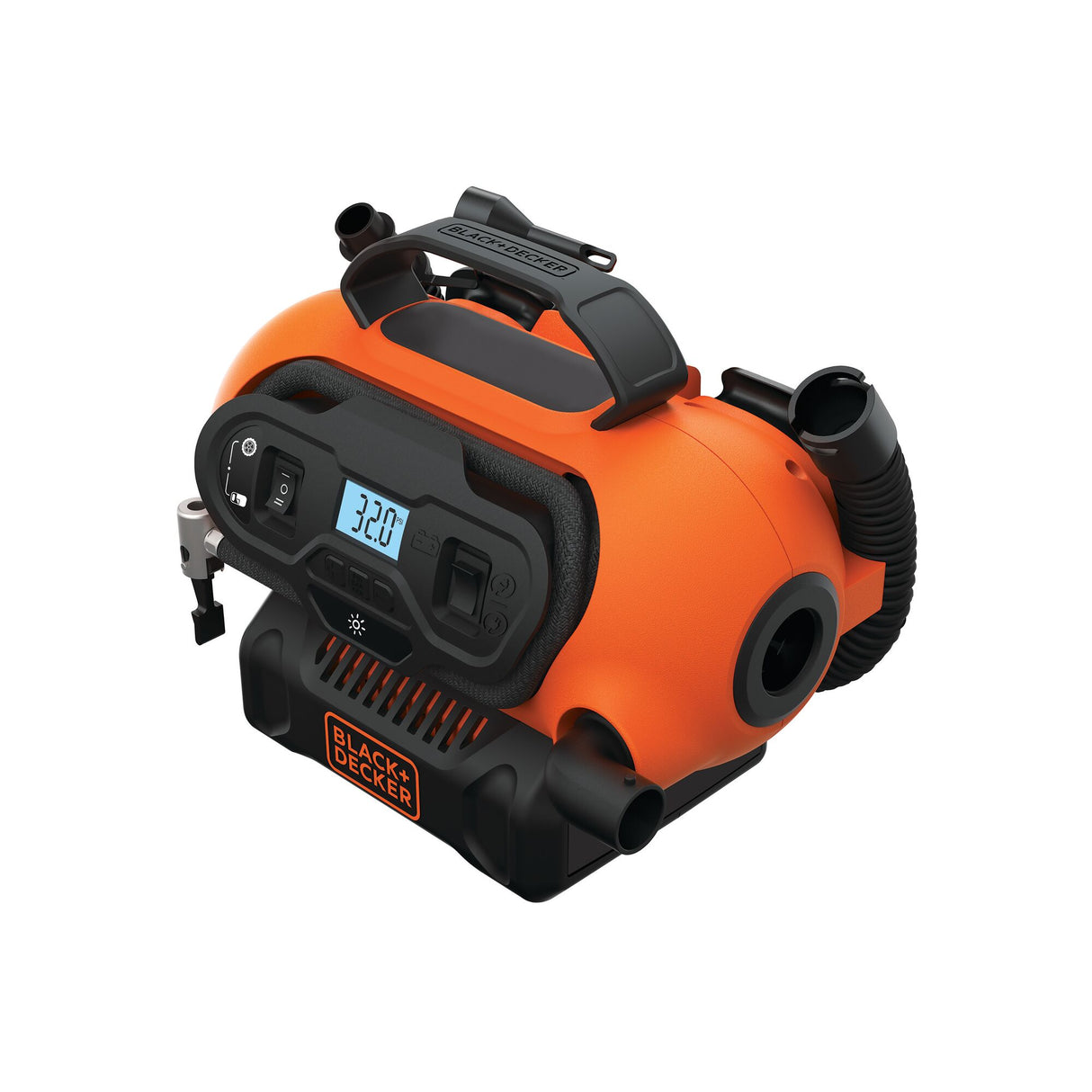 BLACK+DECKER Gonfleur-Compresseur filaire ou sans fil 18V 160 PSI sans Batterie BDCINF18N-QS