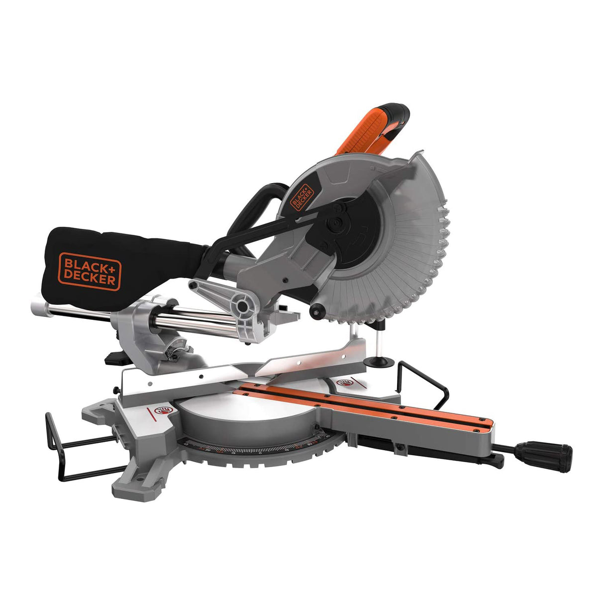 BLACK+DECKER Scie à onglet radiale 1600W BES700-QS
