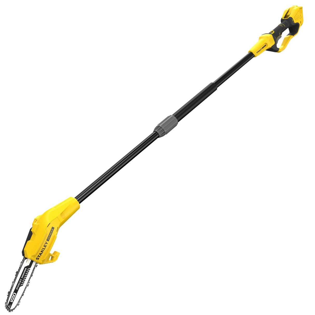 STANLEY FATMAX Elagueuse sur perche sans fil 18V 20cm batterie 4Ah et chargeur V20 SFMCPS620M1-QW