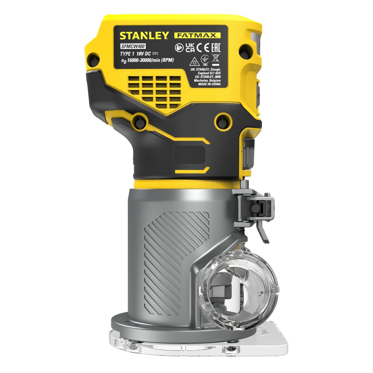 STANLEY FATMAX Affleureuse Brushless 18V sans batterie V20 SFMCW400B-XJ