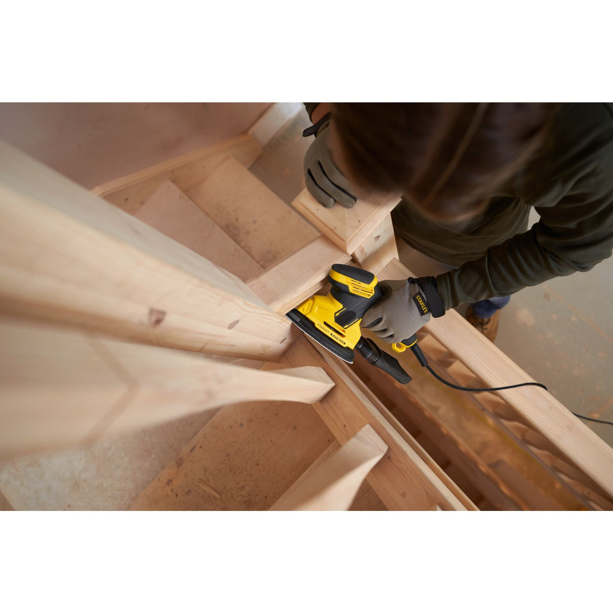 STANLEY FATMAX Ponceuse de finition filaire 120W SFMEW210S-QS