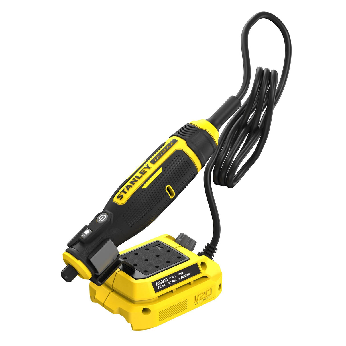 STANLEY FATMAX Outil multifonction rotatif sans fil 18V sans batterie V20 SFMCE030B-XJ