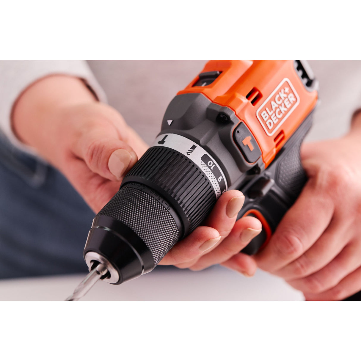 BLACK+DECKER Perceuse Visseuse à Percussion Éco-Responsable 18V Brushless, sans batterie