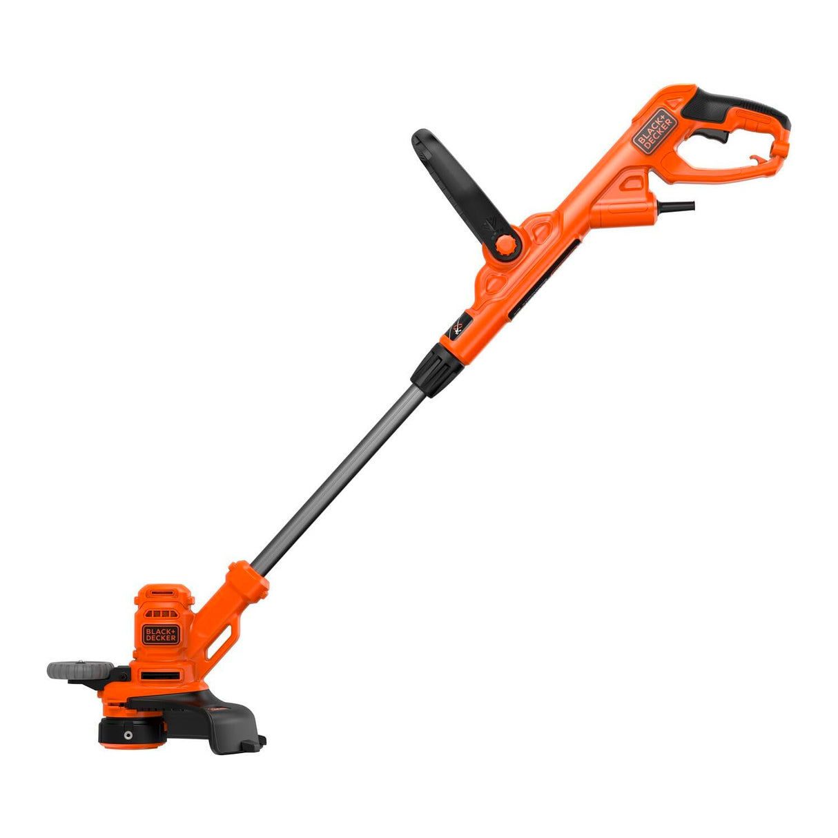 BLACK+DECKER Coupe-bordure filaire 550W, largeur coupe 30 cm + rallonge électrique de 10 m BESTA530C10-QS