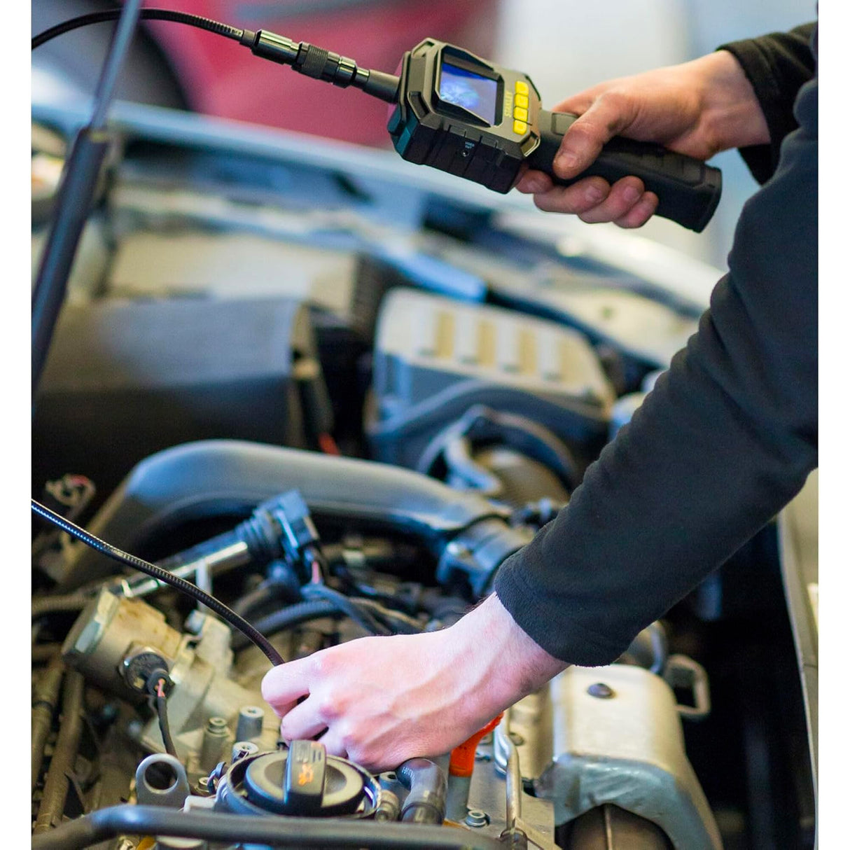 STANLEY Caméra d'inspection étanche écran LCD sonde 90cm