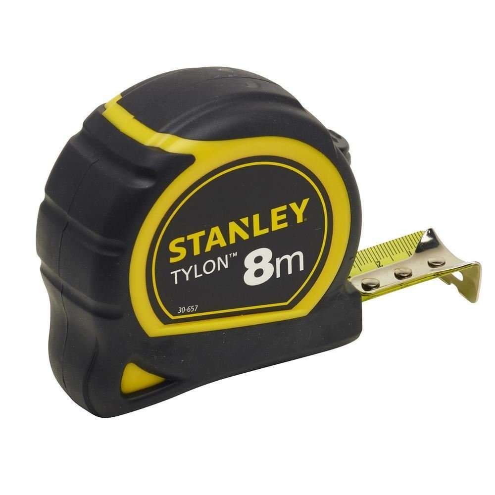 STANLEY Mètre ruban 8m Bi-matière 1-30-657